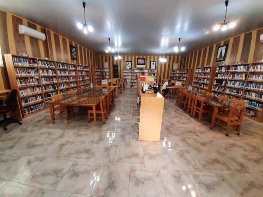 سالن مطالعه کتابخانه